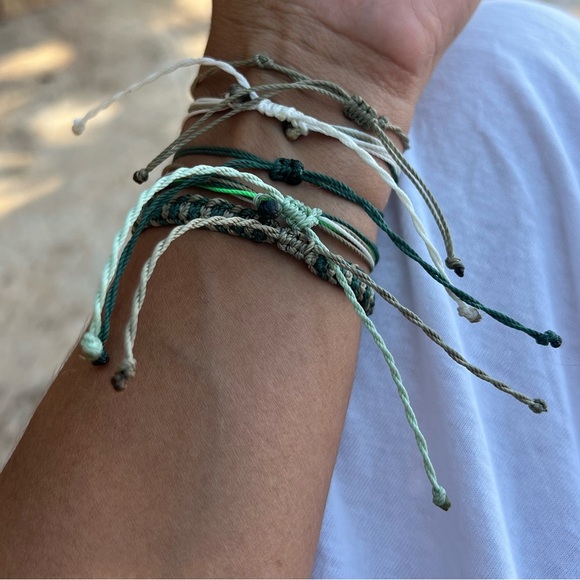 🏞️🌳NEW Pura Vida Inspired/Nature/Fresh Air /Set 5Handmade Adjustable Bracelets - Picture 2 of 11